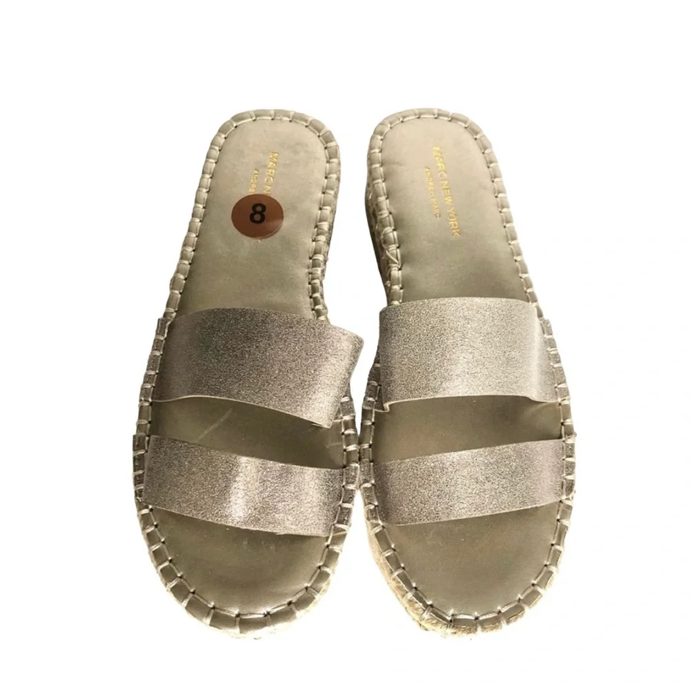🆕 Marc New York Maggie Sandals Platform Espadrilles Slides
